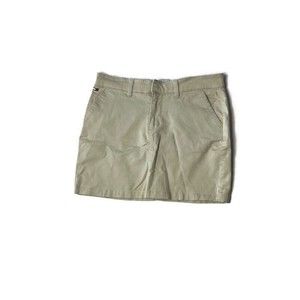Tommy Hilfiger Tommy Jeans Beige Khaki Mini Skirt